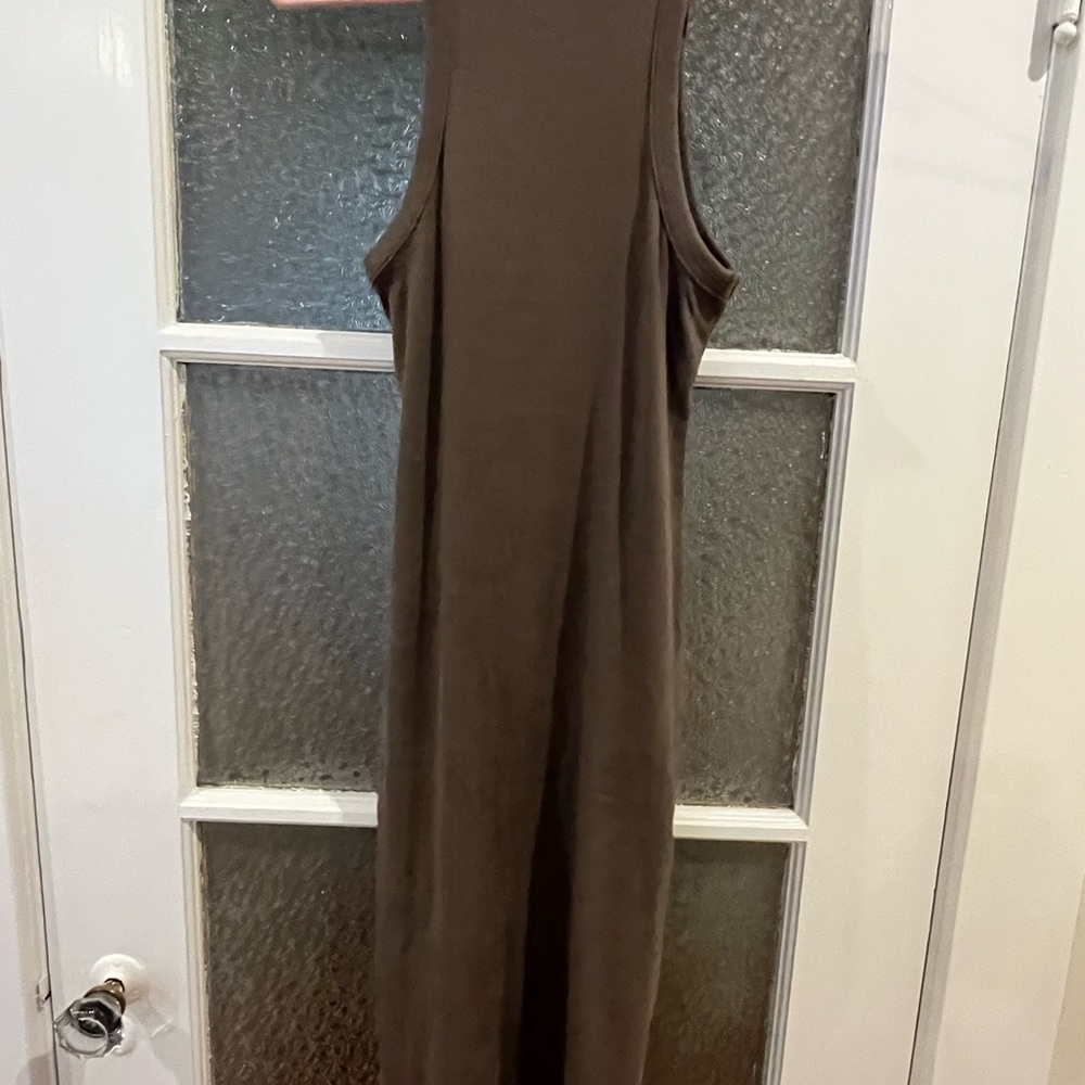 H&M racerback brown/taupe dress size small!